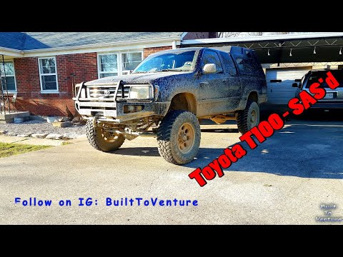 Toyota T100 SAS overview (Solid Axle Swap)