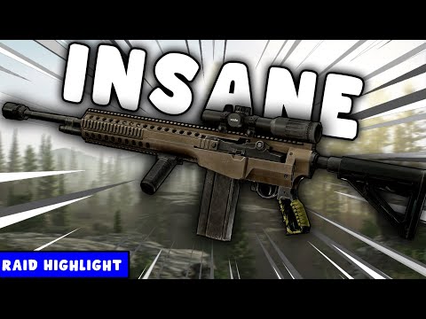 Killing Glukhar & Squads With This M1A - Tarkov Highlights