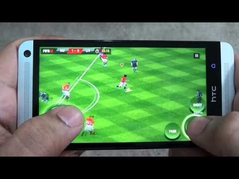 HTC ONE FIFA 12 GAMEPLAY VIEW