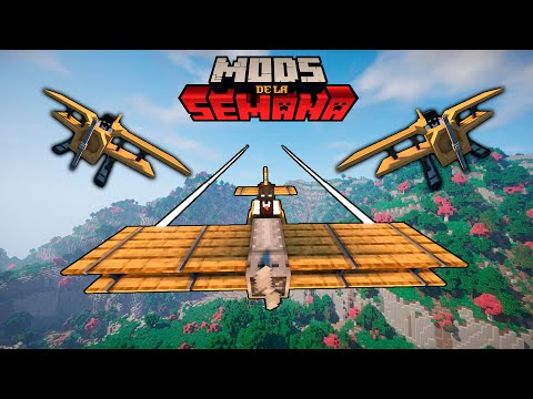 Insane Airplane Mods in Minecraft 1.19.2!! #112