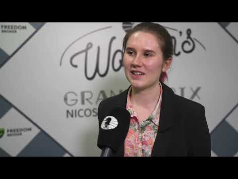 Interview with Polina Shuvalova | FIDE Women's Grand Prix in Nicosia | 3 Round