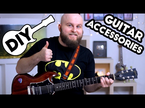 5 DIY Guitar Accessories You Should Make – How to make Guitar Slide, Capo, Mute, Pick, Pick Holder