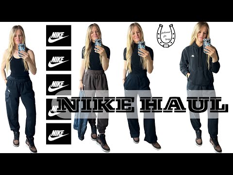 Nike Haul. Womens Nike Try On Haul