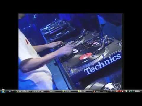 DJ Sir Scratch @ DMC Technics World DJ Championship  2002
