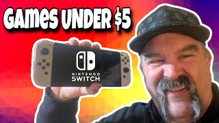 5 to Buy under $5 for the Nintendo Switch