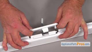 How to: Frigidaire/Electrolux Refrigerator Flapper Door Center Hinge 241779802