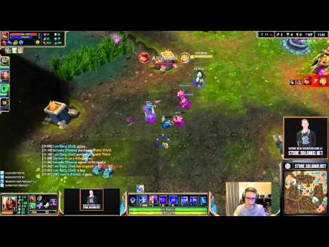 TSM Bjergsen Zed vs Annie [Challenger Ranked solo queue mid]