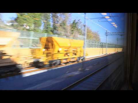 Scorci del viaggio a bordo dell'Intercity 534 da Fabriano a Jesi - 24/11/2017