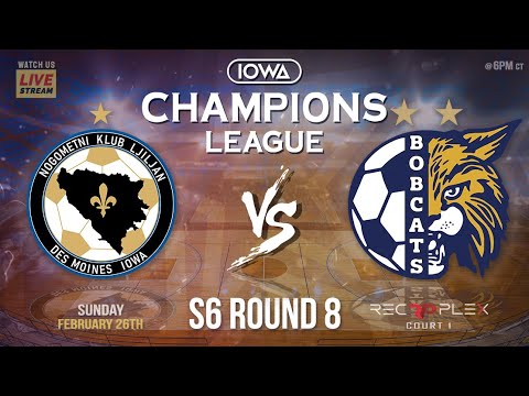 🎥⚽ S6R8 - D1 | NK Ljiljan vs Bobcats | Iowa Champions League | 🔴LIVE S6E104