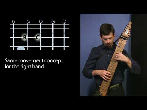 Basic Free Hands Technique  Lesson 1   Chapman Stick Video