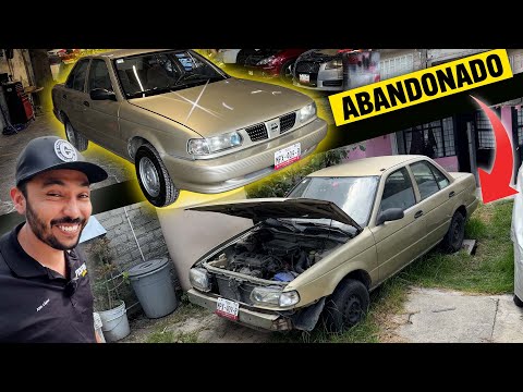 reparamos el tsuru ABANDONADO de un seguidor en 5 dias