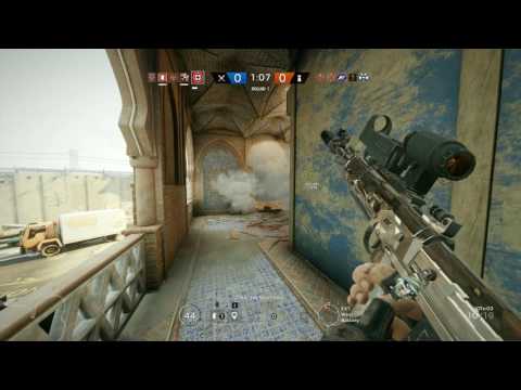 Rainbow Six Siege: Ranked Glaz Ace On Border