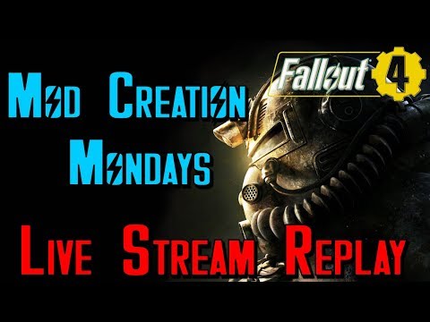 Let's Mod Fallout 4: Goofing with The Creation Kit (Live Stream)