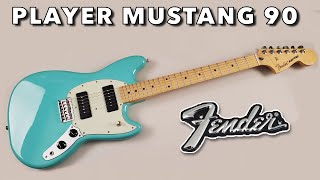 Video thumbnail for the Fender Player Mustang 90 - full review and demo by Landon Bailey
