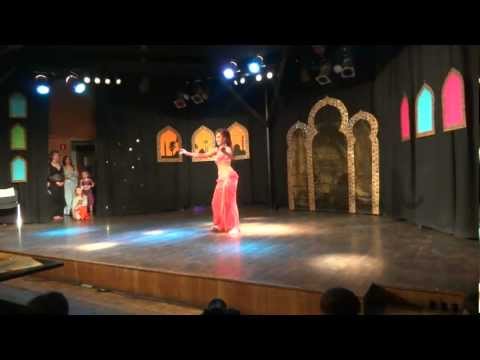 Jasirah bellydance, fan veils & drum solo HD
