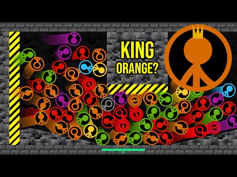 Shutter Crush 3 - Survival Proliferation Stickman Marble Race in Algodoo