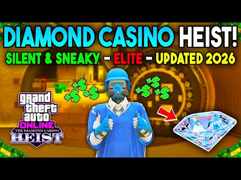 *UPDATED* GTA Online Diamond Casino Heist Silent & Sneaky Guide! (Diamonds as Target)