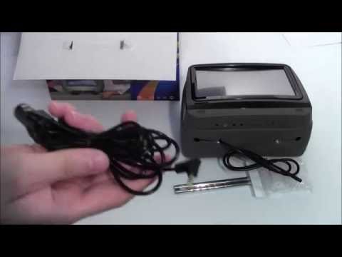 Обновление линейки подголовников с монитором и DVD