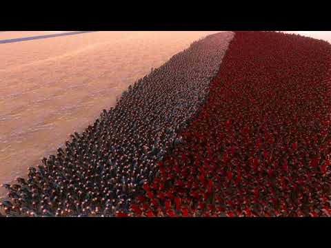 10000 Spartan vs 10000 Runner Zombie - Ultimate Epic Battle Simulator