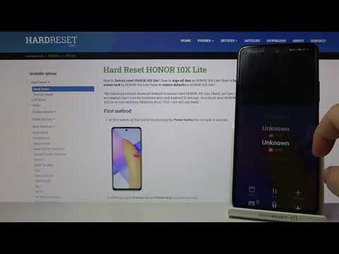 Honor 10X Lite Incoming Call Screen & Call Options Presentation