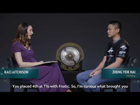 TI7 Team Secret Interview MidOne | Ru Subs