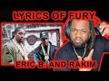 FIRST TIME HEARING Eric B. and Rakim - Lyrics of Fury REACTION