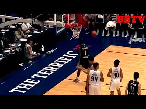 Lance Stephenson and David Semerad SCUFFLE l NAGKAASARAN l NAGKAPIKUNAN TNT vs Liaoning 2019