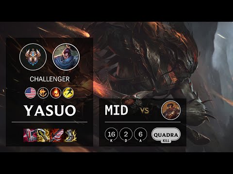 Yasuo Mid vs Viktor - NA Challenger Patch 11.12