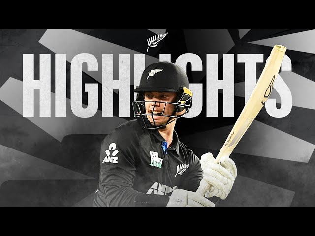 Chapman Cannons 78 From 28 Balls! | Highlights And Interviews | New Zealand v West Indies 2nd T20