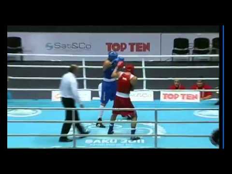 Heavy (91kg) R16- Pulev Tervel (BUL) VS Usyk Oleksandr (UKR) -2011 AIBA World Champs