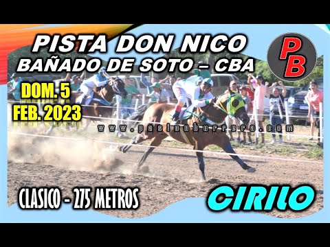 CIRILO: PISTA DON NICO - BAÑADO DE SOTO (05-02-2023)