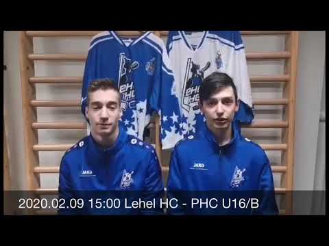 2020.02.09 Lehel HC -PHC U16/B ajánló...