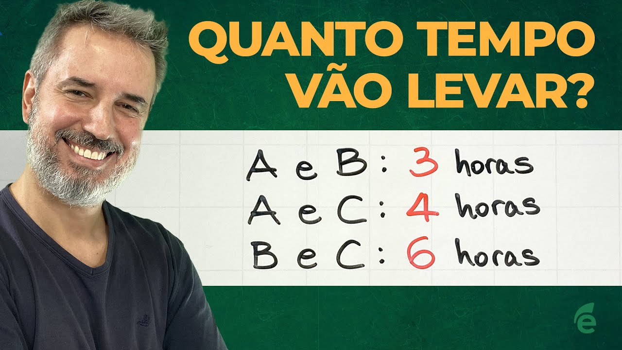 Como resolver o famoso problema das “três pessoas trabalhando juntas”?
