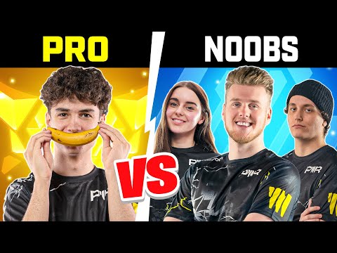 3 NOOBS VS 3 ROCKET LEAGUE PROS!