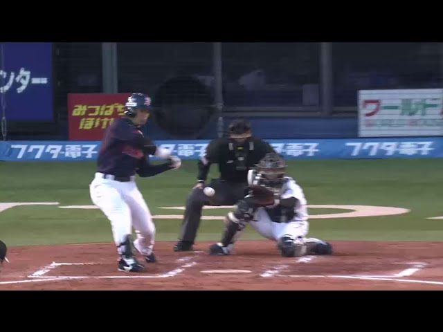 1回表 マリーンズ・古谷 初回から1死満塁のピンチでスワローズ・雄平にタイムリー打たれる... 2014/5/21 M-S