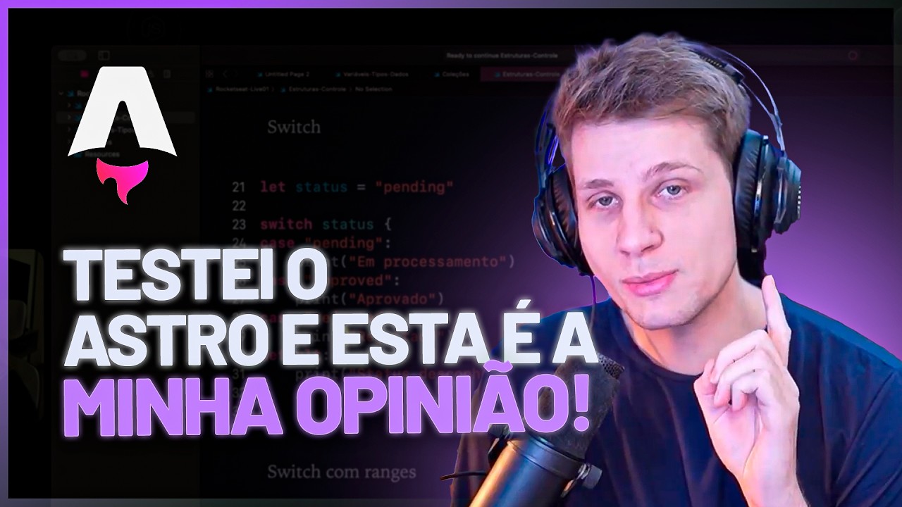 Criei meu primeiro projeto com Astro (minhas percepções)