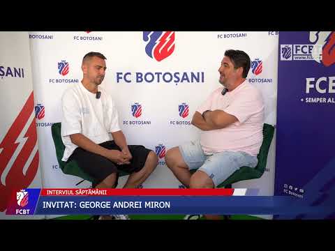 Interviul săptămânii cu George Andrei Miron