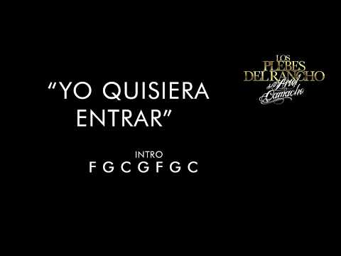 Yo Quisiera Entrar - Ariel Camacho