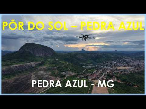Pedra Azul Minas Gerais Brasil pôr do Sol e vista da Pedra da Conceição por Feel Good - Syn Cole