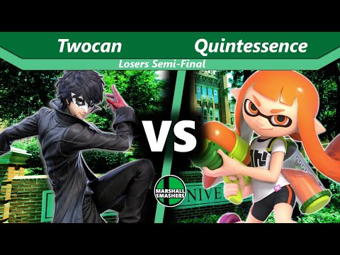 Marshall Smashers 89 - MU-ECA| Twocan (Joker) VS Quintessence (Inkling)