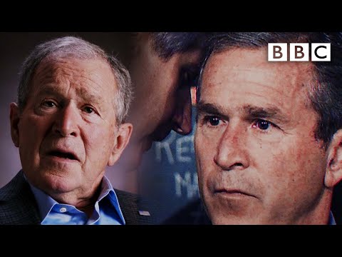 Image for YouTube video with title 9/11: George Bush breaks down his very public initial reaction - BBC viewable on the following URL https://www.youtube.com/watch?v=dV466B8VVtw