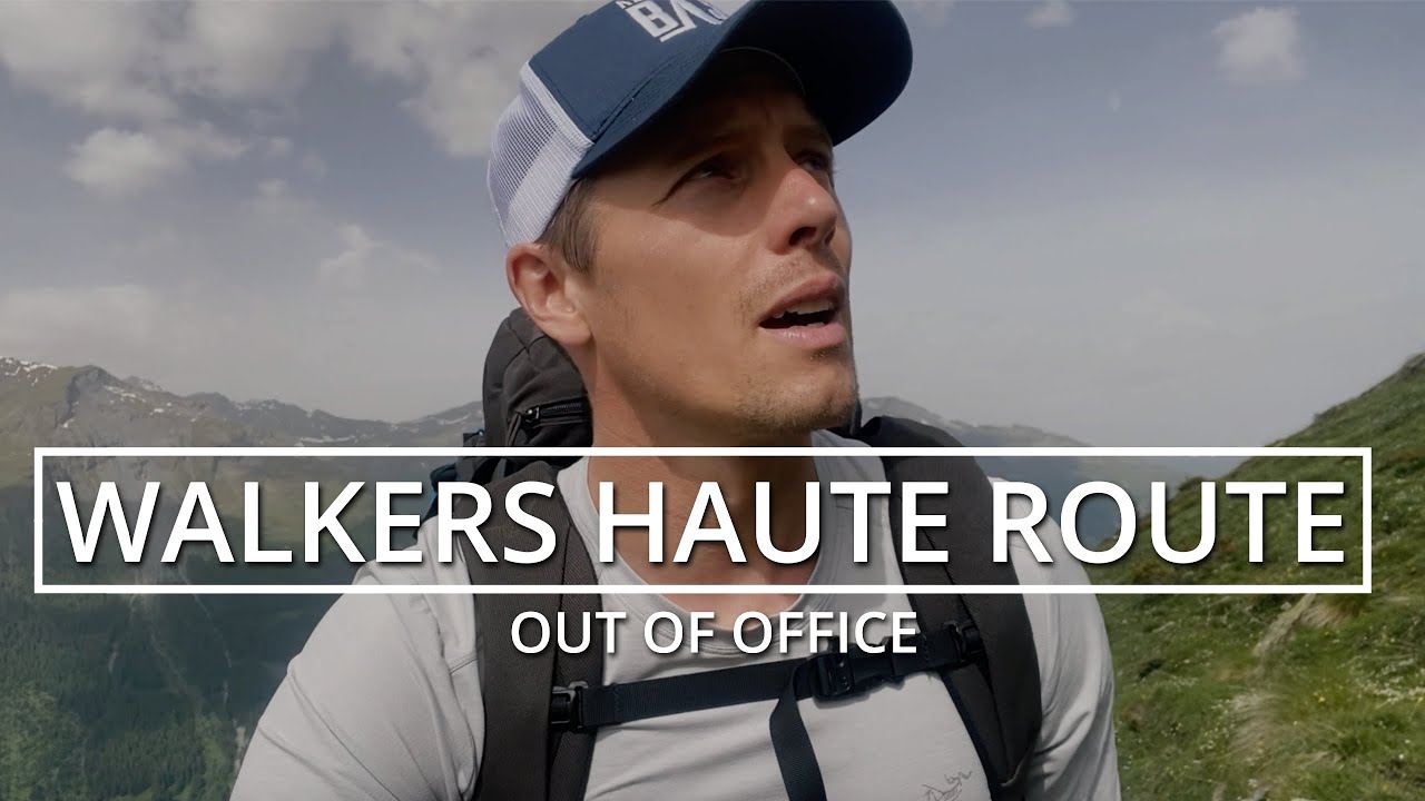 Charlie Treks the Haute Route