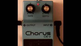 Video thumbnail for Boss Chorus CE-2 Made in Japan Black Label 1981 by cele82 YT