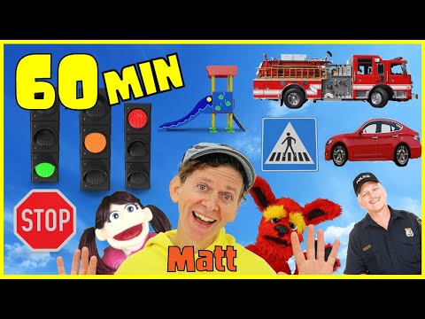 Around Town and More Songs with Matt | 1 Hour Long Play | What Do You See? Song