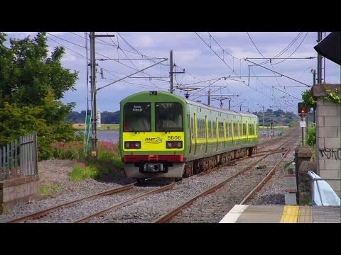 Dart Train number 8606 - Malahide Station