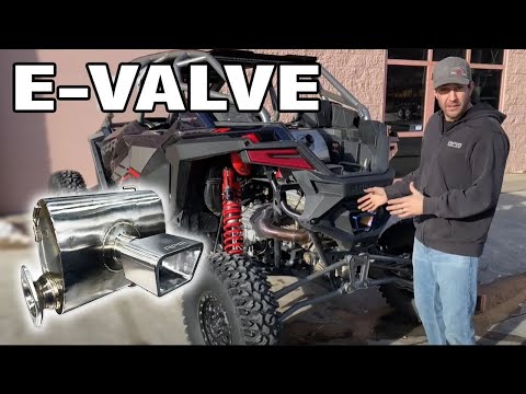 RZR Pro R E-Valve Muffler ~ Captains Choice Exhaust! Hands down BEST Pro R Muffler.