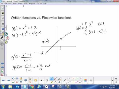 BC Unit 1 Lecture 1 - Intro to Limits