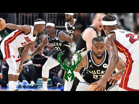 Milwaukee Bucks OFFENSIVE & TRANSITION HIGHLIGHTS VS the Heat 138-122 NBA PLAYOFFS 2023 G2 R1 W