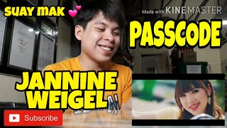 Jannine Weigel - Passcode [Filipino Reaction Video]