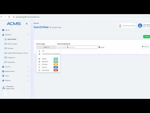 ACMS Training for Adventist Church Clerks | Episode 5: Editing or Updating Records